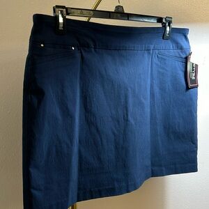 NWT Navy Skort Size 18